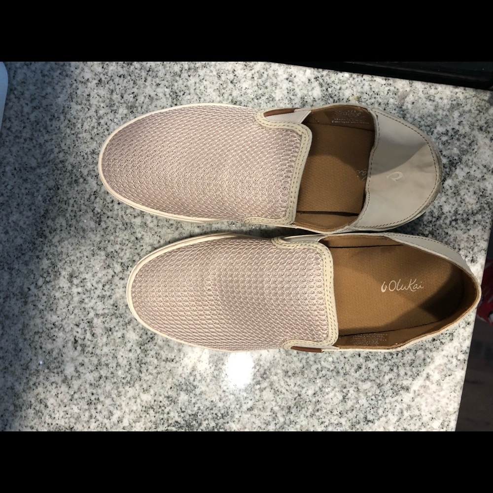 Olukai sneakers.  OBO:)